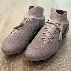Nike Phantom Luna 2 Elite SG Soccer Cleats Mens 12.5 Gray Football HF4359-001